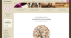 Desktop Screenshot of freelyreceive.com